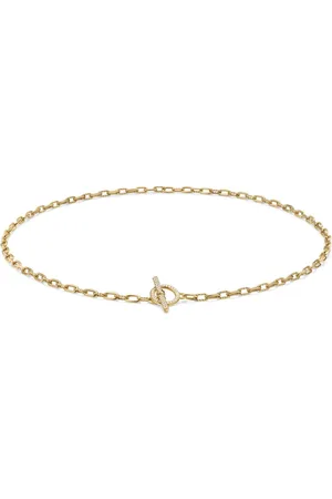 David Yurman 18kt yellow DY Madison diamond chain necklace (3mm)