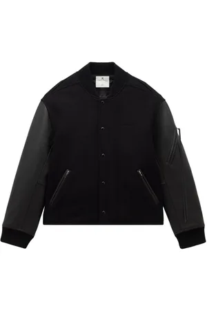 Courrèges Baseball Teddy bomber jacket