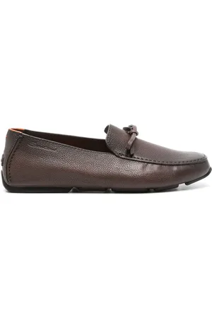 santoni Leather loafers