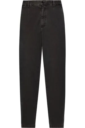 Dolce & Gabbana Logo-tag tapered trousers