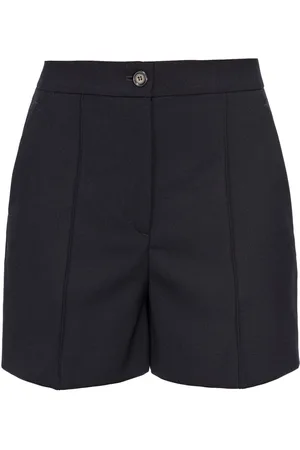 Pinko Pleated twill shorts
