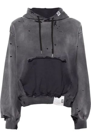 Maison Mihara Yasuhiro Distressed hoodie