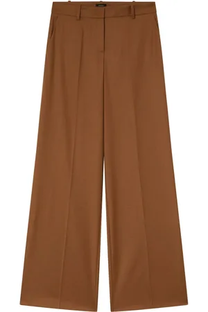 Pinko Wide-leg flannel trousers