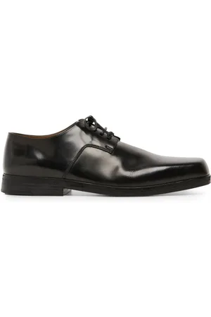 MARSÈLL Square toe leather derby shoes