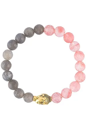 Nialaya Beaded Buddha bracelet