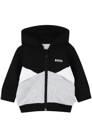 HUGO BOSS Panelled hoodie