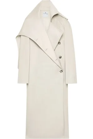 Courrèges Oblique trench coat