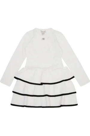 Twin-Set Tiered peplum hem dress