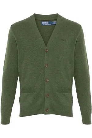 Ralph Lauren Logo-embroidered cardigan