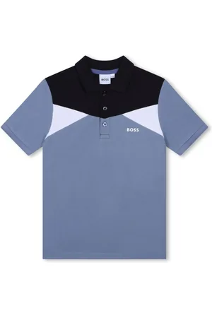 HUGO BOSS Colour-block polo shirt