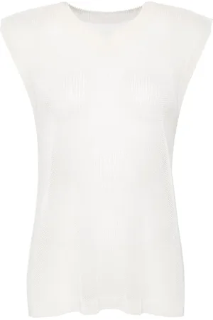PLEATS PLEASE ISSEY MIYAKE Tatami July tank top