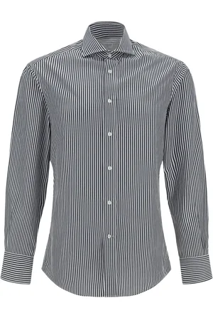 Brunello Cucinelli Stripe-print cotton shirt