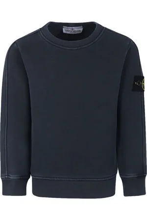 Stone Island Compass-motif organic cotton sweatshirt