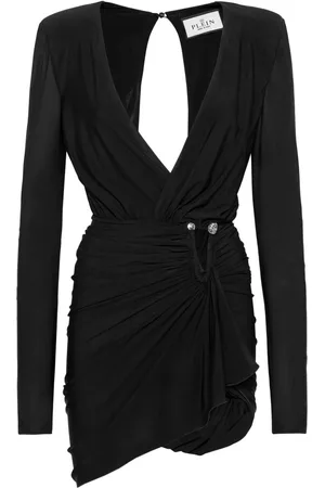 Philipp Plein Piercing-detail mini dress