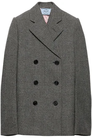 Prada Prince of Wales checked blazer