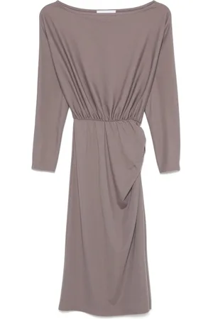 Kaos Ruched midi dress