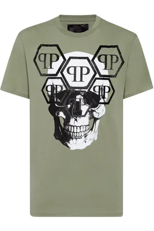 Philipp Plein SS Stones Skull t-shirt