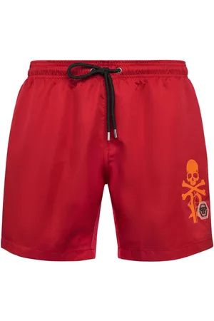 Philipp Plein Logo-print swim shorts