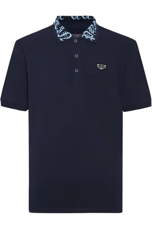 Philipp Plein Gothic Plein piqu?? short-sleeve polo shirt