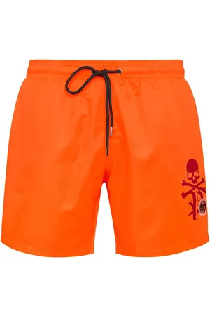 Philipp Plein Logo-print swim shorts