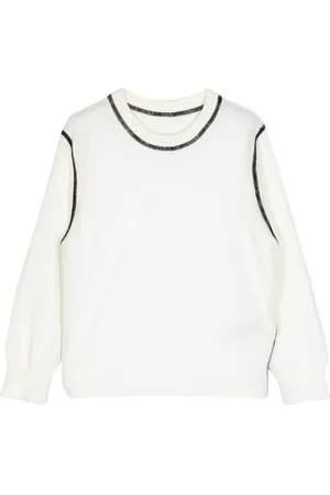 Maison Margiela Embroidered-logo jumper