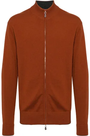 N.PEAL Knightsbridge full-zip jumper