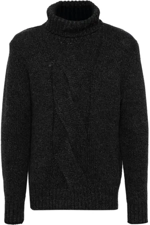 N.PEAL Cable-knit cashmere jumper
