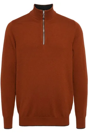 N.PEAL Carnaby half-zip jumper