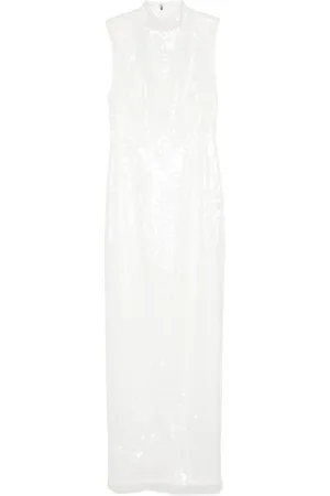 ROTATE Sequinned maxi dress