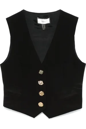 NISSA Decorative-buttons waistcoat