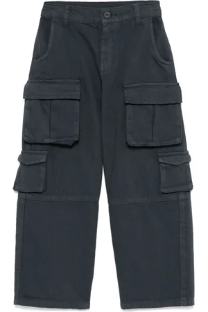 DOUUOD KIDS Cotton cargo trousers