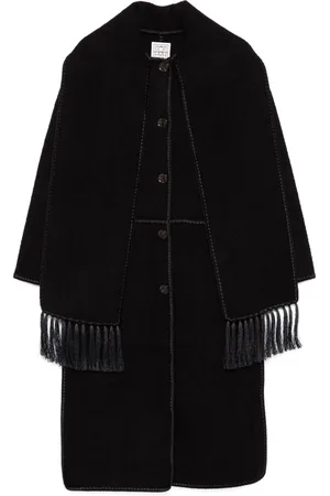 Totême Embroidered scarf coat