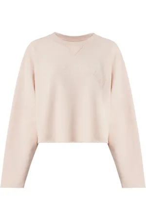 Maison Margiela Logo-appliqu?? cotton sweatshirt