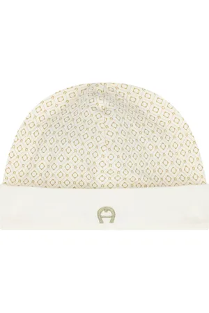 Aigner Monogram-pattern baby hat
