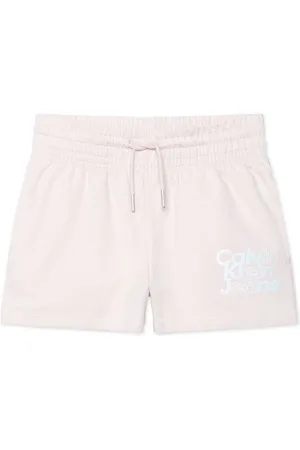 Calvin Klein Logo-printed drawstring shorts