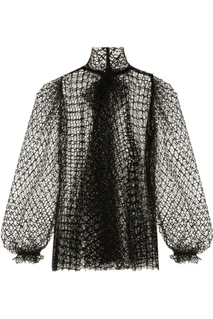 Dolce & Gabbana Translucent design blouse