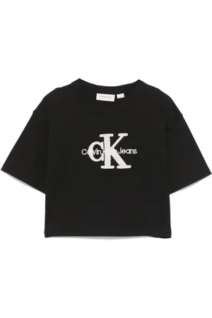 Calvin Klein Logo-embroidered T-shirt