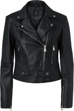 Pinko Cropped biker jacket