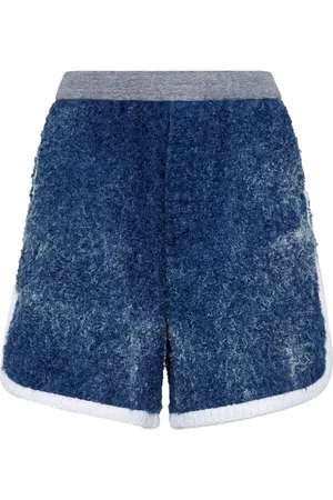 Dsquared2 Faded-effect textured shorts