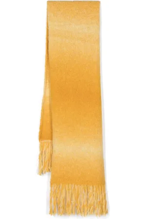 Sunflower Ombr??-effect scarf