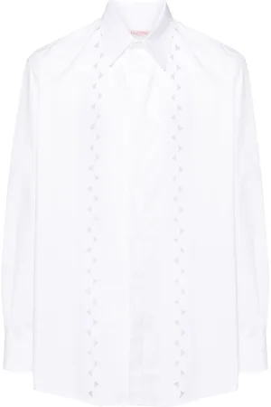VALENTINO GARAVANI Scallop-detail shirt