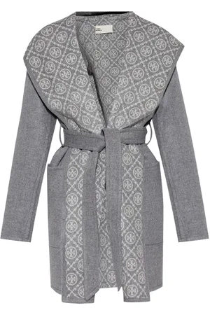 Tory Burch Monogram-lining coat