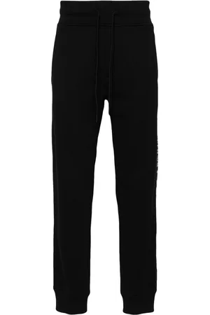 VERSACE Logo-trim cotton track pants