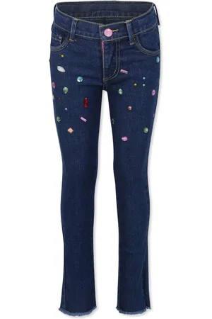 Billieblush Crystal-embellished jeans