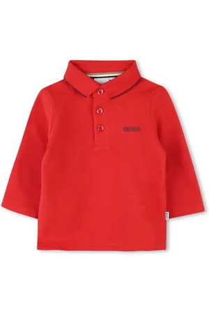 HUGO BOSS Logo-embroidered polo shirt