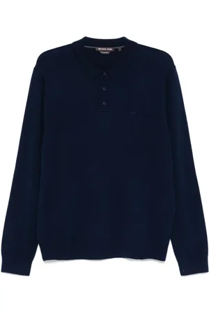 Michael Kors Merino-wool polo shirt