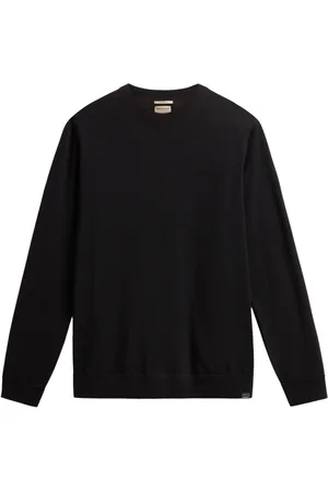 Woolrich Logo-tag knitted jumper