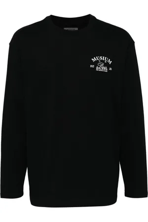 Musium Div. Logo-print long-sleeved T-shirt