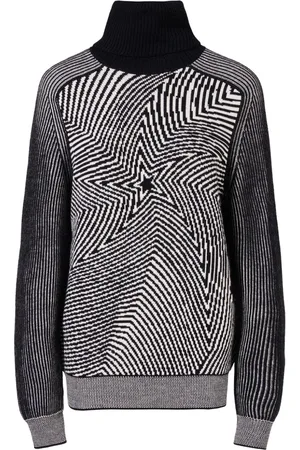 Perfect Moment Wavy star roll-neck jumper