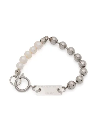 In Gold We Trust Ball chain bracelet